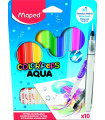 ROTUL. MAPED AQUA E.10 +PINCEL