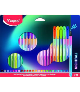 ROTUL.MAPED NIGHTFALL ESTUCHE 24