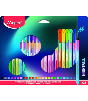 ROTUL.MAPED NIGHTFALL ESTUCHE 24