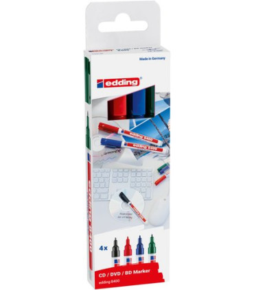 ROTUL.EDDING 8400 para CD CAJA 4