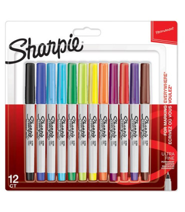 ROTUL.PAPERMATE SHARPIE ULTRA FINE B/12