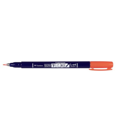 ROTUL.TOMBOW FUDENOSUKE P.DURA ROJO NEON