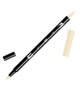 ROTULADOR TOMBOW DOBLE PUNTA PINC. ARENA