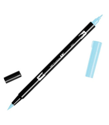 ROTULADOR TOMBOW DOBLE PUNTA PINC. AZUL