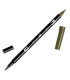 ROTULADOR TOMBOW DOBLE PUNTA PINC. GRIS