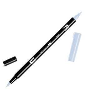 ROTULADOR TOMBOW DOBLE PUNTA PINC. GRIS