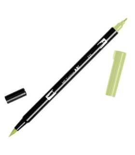 ROTULADOR TOMBOW DOBLE PUNTA PINC. LEMON