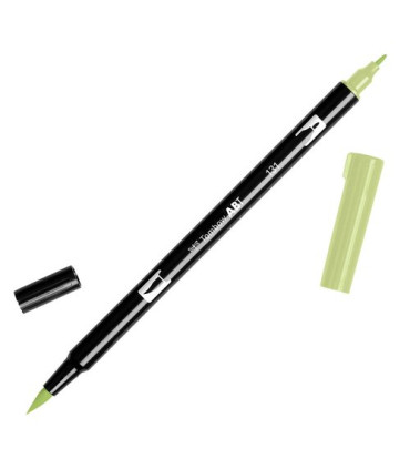ROTULADOR TOMBOW DOBLE PUNTA PINC. LEMON