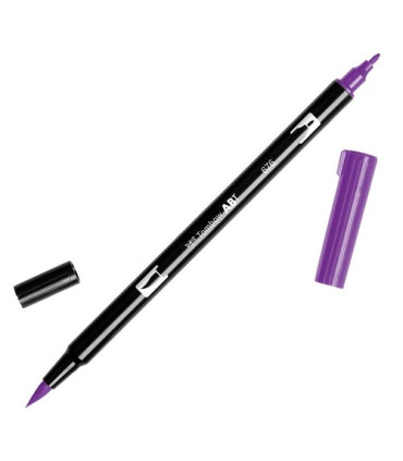 ROTULADOR TOMBOW DOBLE PUNTA PINC. MORAD