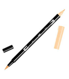 ROTULADOR TOMBOW DOBLE PUNTA PINC. OPALO