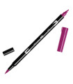 ROTULADOR TOMBOW DOBLE PUNTA PINC. ROJO