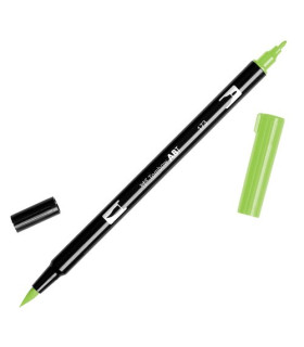 ROTULADOR TOMBOW DOBLE PUNTA PINC. VERDE