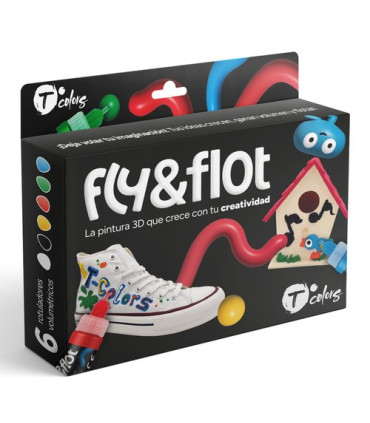 ROTULADOR TCOLORS FLY&FLOT 25 ml C/6
