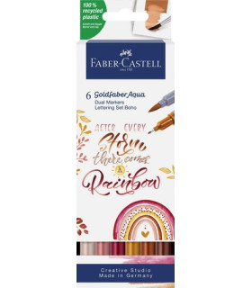 ROTULADOR ACLB.GOLDFABER P/6 BOHO