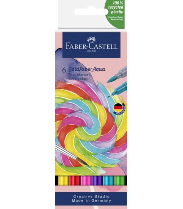 ROTULADOR ACLB.GOLDFABER P/6 CANDY