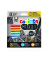 ROTUL.CARIOCA TINTA METALLIC FINE C/8