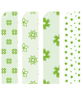 SCRAP.CART. IMPRESA 24x32 VERDE-1 B/8