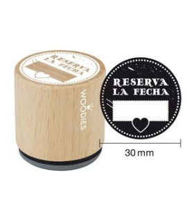 SELLO COLOP WOODIES RESERVAD FECHA