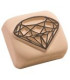 SELLO LADOT PIEDRA REDOND. DIAMANTE GD.