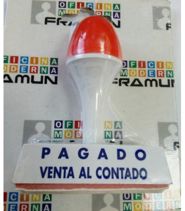 SELLO MANUAL  PAGADO VENTA AL CONTADO