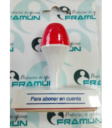 SELLO MANUAL  PARA ABONAR EN CUENTA
