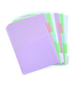 SEPARADORES COLORLINE PP BLUSH A4 10 ps