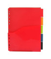 SEPARADORES COLORLINE PP EXTRA A4 5 ps.