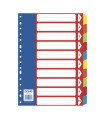 SEPARADORES DOHE CARTON COLORES A4 10 ps