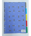 SEPARADORES MULTIFIN PVC TR.ALFA 3001