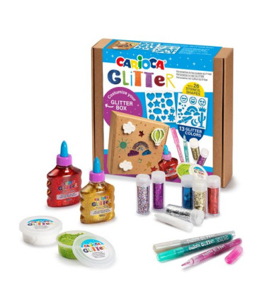 SET CARIOCA GLITTER CREATOR 26 pcs