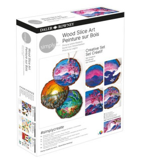 SET DALER ROWNEY CREATIVO PINT.MADERA