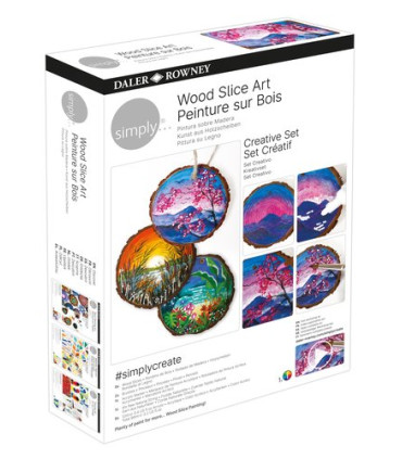 SET DALER ROWNEY CREATIVO PINT.MADERA