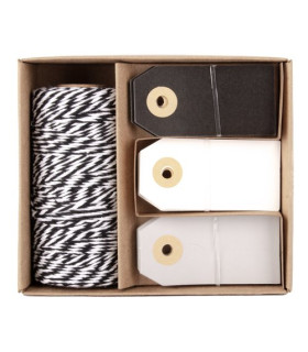 SET REGALO APLI CINTA+ETIQUETAS ELEGANCE