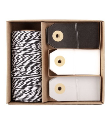 SET REGALO APLI CINTA+ETIQUETAS ELEGANCE