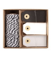 SET REGALO APLI CINTA+ETIQUETAS ELEGANCE