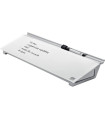 SET ESCRITORIO NOBO CRISTAL BLANCO BRIL.