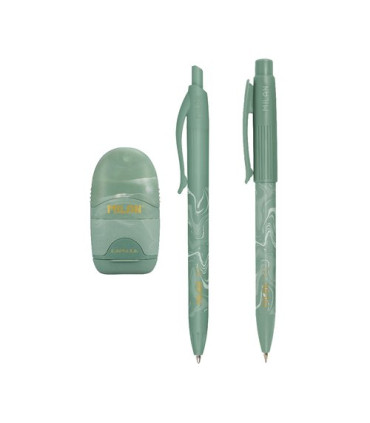 SET ESCRITURA MILAN SERIE LAVA VERDE