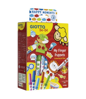 SET JUEGO GIOTTO BEBE MY FINGER PUPPETS