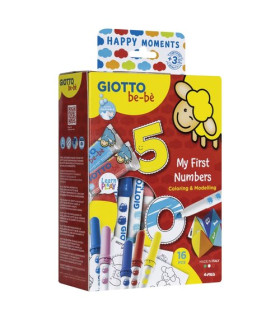 SET JUEGO GIOTTO BEBE MY FIRST NUMBER