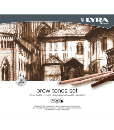SET LYRA REMBRANDT T. MARRONES C/25