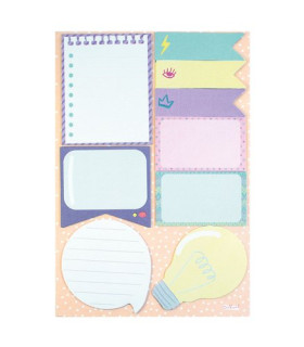 SET NOTAS ENGOMADAS TRENDY TALKUAL