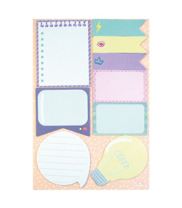SET NOTAS ENGOMADAS TRENDY TALKUAL