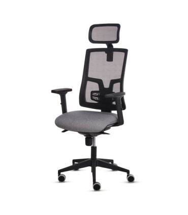 SILLA FELLOWES ELEGANZA PLUS GRIS