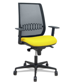 SILLA PIQUERAS ALARES C/BRAZOS AMARILLO