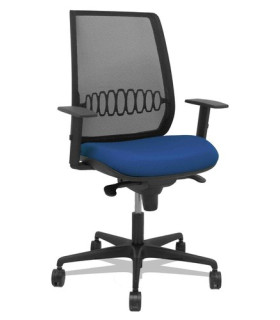 SILLA PIQUERAS ALARES C/BRAZOS AZUL MARI
