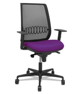SILLA PIQUERAS ALARES C/BRAZOS MORADO