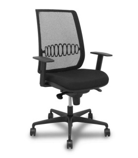SILLA PIQUERAS ALARES C/BRAZOS NEGRO