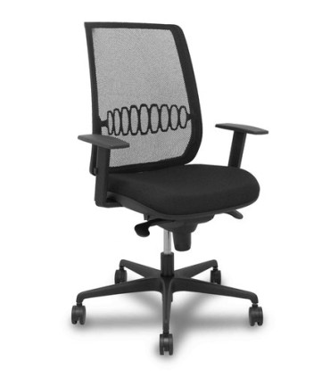 SILLA PIQUERAS ALARES C/BRAZOS NEGRO