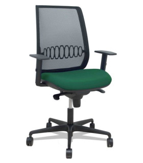 SILLA PIQUERAS ALARES C/BRAZOS VERDE BOT