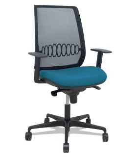 SILLA PIQUERAS ALARES C/BRAZOS VERDE PET